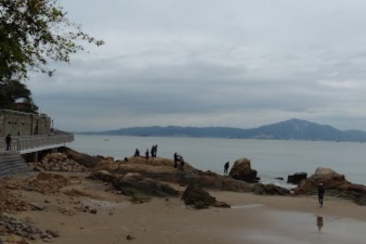 Huandao Road Coastal Boardwalk in Xiamen