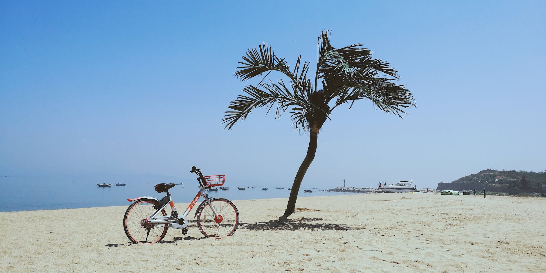 Baicheng Sandy Beach in Xiamen