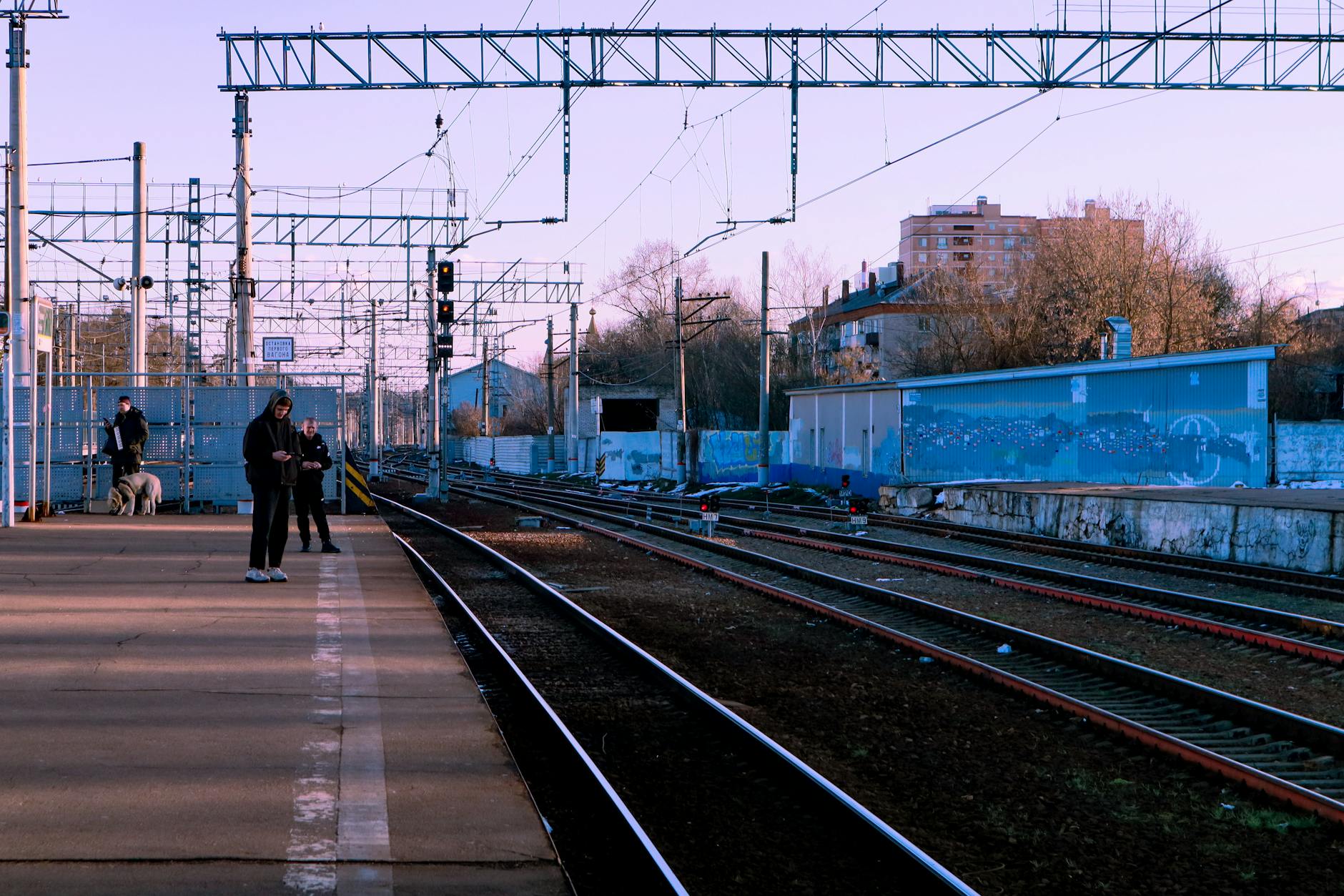 Xining railway station in Xining