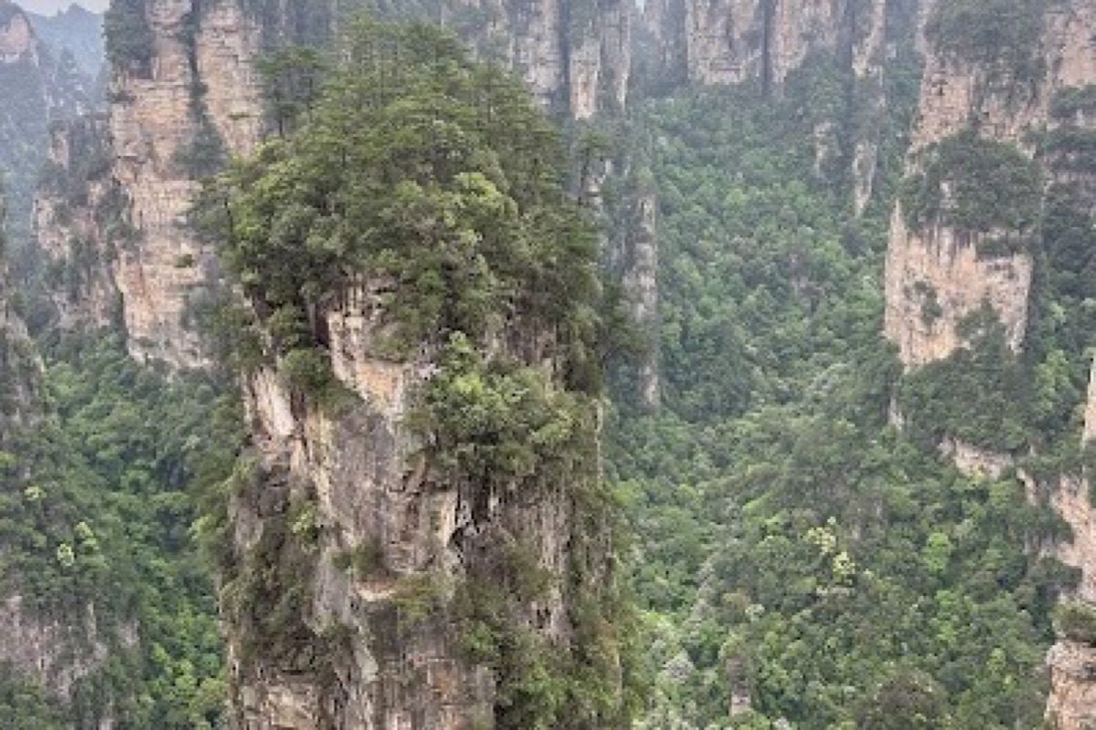 Tianzi Mountain Nature Reserve in Zhangjiajie