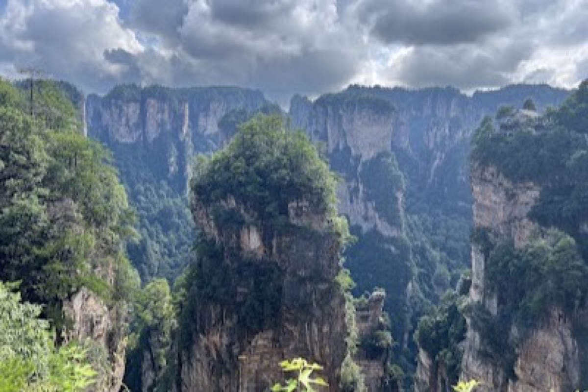 Yuanjiajie Scenic Area in Zhangjiajie