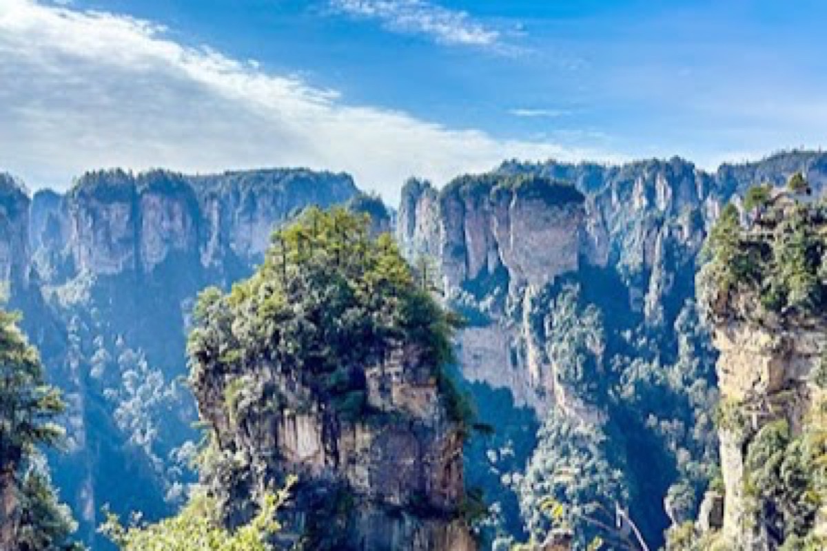 Zhangjiajie National Forest Park in Zhangjiajie